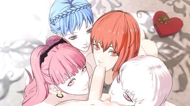 'Passionate Stag and Doe: The Golden Deer of Fire Emblem 3 H M V #1'