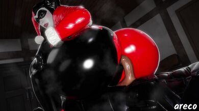 "Harley Quinn Anal Penetration Through Clothes - Extreme Hentai Porn"