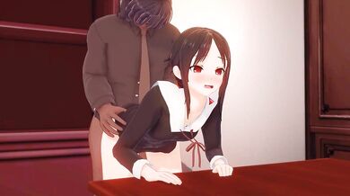 Rewritten as: "Office Intruder: Kaguya NTR"