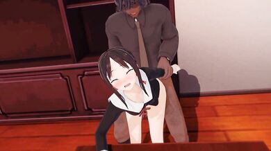 Rewritten as: "Office Intruder: Kaguya NTR"