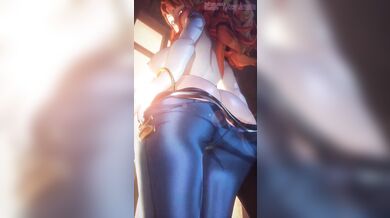 "Ass to Ass Action with Nami and her Bouncy Booty"