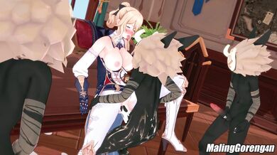 "Lustful Jean and Gunnhildr: Maling Goreng 4 N"