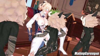 "Lustful Jean and Gunnhildr: Maling Goreng 4 N"