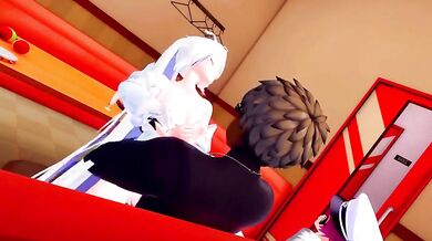 The forbidden love between Theresa and Kiana gets even more intense when they both share a naughty night together with their boyfriend!