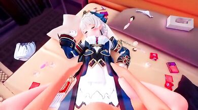 The forbidden love between Theresa and Kiana gets even more intense when they both share a naughty night together with their boyfriend!