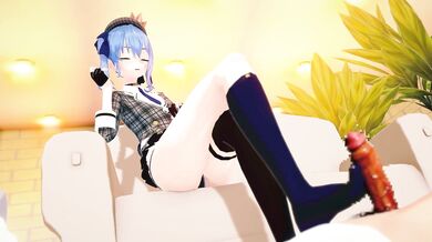 'The Innocent Mermaid and the Perverted Demon! Hoshimachi Suisei Hololive [Shisui4Sui]'