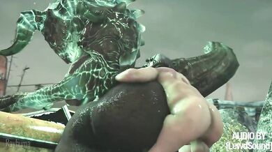 "Deadly Encounter in the Desolation: A Wastelander's Revenge on a Deathclaw"