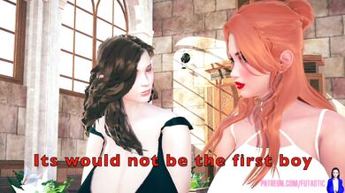 "The Futa Bride and Her Furry Best Friend"