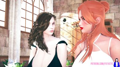 "The Futa Bride and Her Furry Best Friend"