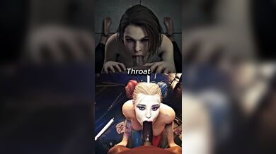 Rewritten: "Jill Valentine Vs Harley Quinn - The Wheel of Pleasure!"