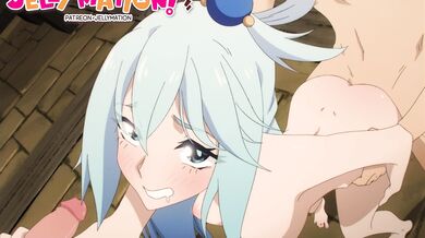 'Aqua and the Nude Jellymations of Konosuba'
