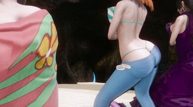 "Sexy Mermaid Princess Luffy and Her Friends in MMD!"