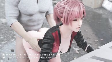 "Taken from behind in the alleyway by her teacher, Honoka's sexual awakening begins."