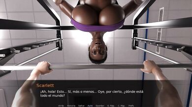 Fucking the Milf with a Cockring while she Breeds in the Living Room