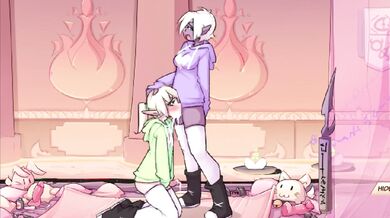 'The Elven Queen and Her Mighty Magic Staff'