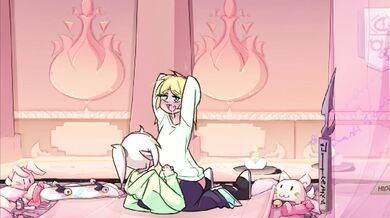 'The Elven Queen and Her Mighty Magic Staff'