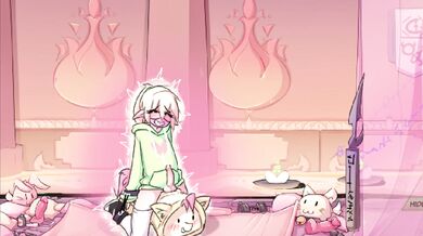 'The Elven Queen and Her Mighty Magic Staff'