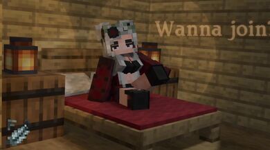 'A night of passionate love making between a couple in the digital world of Minecraft, with explosive creampie action and sensual animation.'