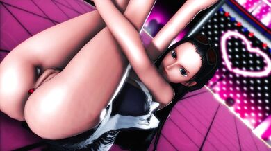 'Tightrope Twerk: A Pole-dancing Threesome with Nico Robin'