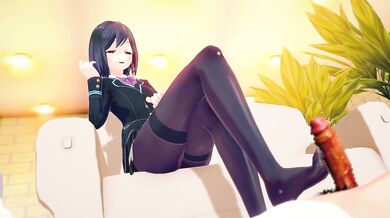 'Rin and Shizuka - Nijisanji (Ninja Sex) [Tentacle Shisui]'