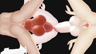 '"MMD - One Piece" Boa Hancock and Futa Mushi Lisa Gangbang Fucking - Phut Hon R18'