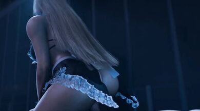 "Getting F***ed by a Maid in Reverse Cowgirl Position while Wearing a Lily on Her Nose."