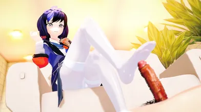 'Fantasy Love Triangle Involving Three High School Girls: Nei Nijisanji and Ponto [A Sensual Tale of Passionate Desire]"