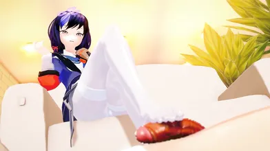 'Fantasy Love Triangle Involving Three High School Girls: Nei Nijisanji and Ponto [A Sensual Tale of Passionate Desire]"