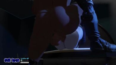 "Raven and Nightwing (White Armus)"