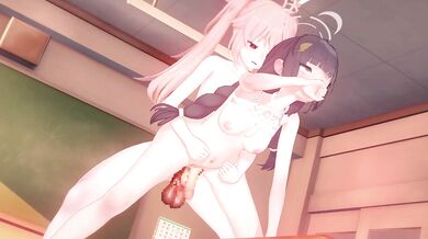 "The Tiny Miyu, an innocent high school girl, discovers her hidden desires during a rainy day"