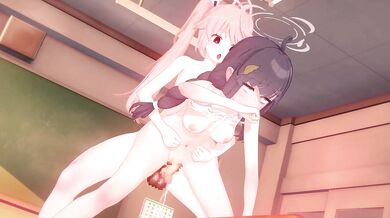 "The Tiny Miyu, an innocent high school girl, discovers her hidden desires during a rainy day"