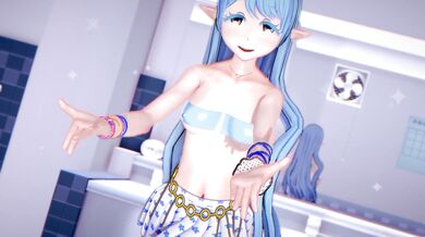 "Deepthroat Delights: Elise's Rabbit Hole Dance"