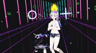 'In Cyberspace, the Silver Wolf strips down and shows off her assets in a sensual dance that will leave you breathless.'