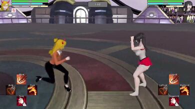 'Erotic Reward for the Winner!' Nessie is Bound in Sexy Lingerie, and Gets Dominated by the Powerful Male Competitor'