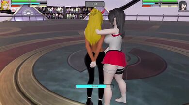 'Erotic Reward for the Winner!' Nessie is Bound in Sexy Lingerie, and Gets Dominated by the Powerful Male Competitor'