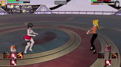 'Erotic Reward for the Winner!' Nessie is Bound in Sexy Lingerie, and Gets Dominated by the Powerful Male Competitor'