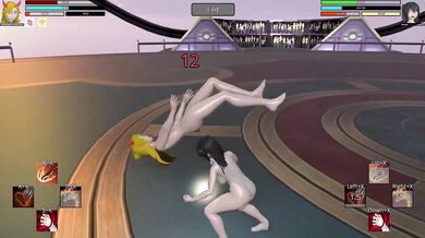 'Erotic Reward for the Winner!' Nessie is Bound in Sexy Lingerie, and Gets Dominated by the Powerful Male Competitor'