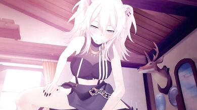 'Sexy Shishiro and Botan Hololive Virtual Reality 3D VR Porn - Double Penetration and Anal Sex with Tentacles!'