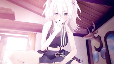 'Sexy Shishiro and Botan Hololive Virtual Reality 3D VR Porn - Double Penetration and Anal Sex with Tentacles!'