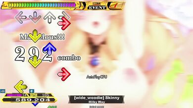 "A night out at the club leads to a sexy, sweaty dance-off between two skinny girls in their underwear."