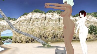 "Hentai Beach Adventures with RWBY Characters: MK Xtreme 5.1"