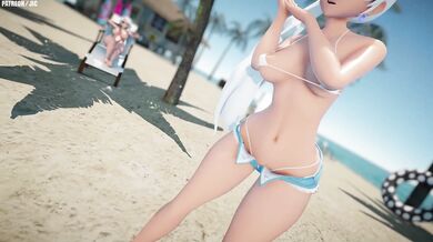 "Hentai Beach Adventures with RWBY Characters: MK Xtreme 5.1"