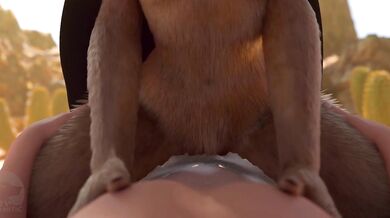 The God of Death and Resurrection, Anubis, descends from the heavens to seduce the Queen of the Desert in this hentai porn video!