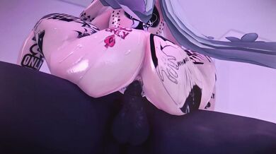 "Sexy Cowgirl Rides the Wild West with a Tattooed Hentai Porn Queen"