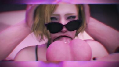 "Rebounding in a bed of roses with Bouquet Man, a sexy and muscular hentai character."