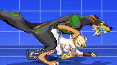 'Unleashed Werewolf Cumshot: The Undead Honeymooners'