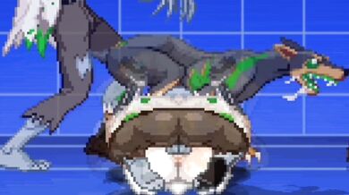 'Unleashed Werewolf Cumshot: The Undead Honeymooners'