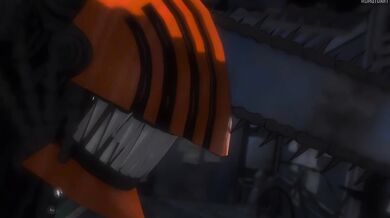 Porn Star Makima gets her ass fucked by three horny dudes in the most hardcore way possible!