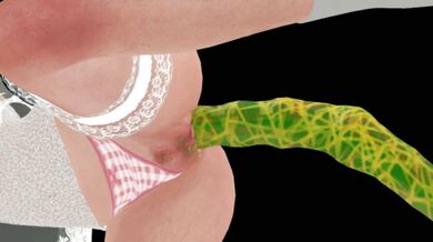 "Tentacles Tor*ture and Breed with the Virgin Wife until She Gives Birth to a Fleshy Offspring"