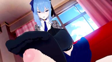 'HentaiPorn.com Presents: Hoshimachi Suisei Hololive [The Two Sisters Shisui4Sui]'